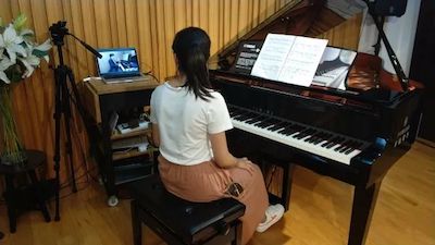 JDB电子网址特邀艺术家浙江音乐学院钢琴系丁阳博士Hybrid远程教育大师班+音乐会圆满成功