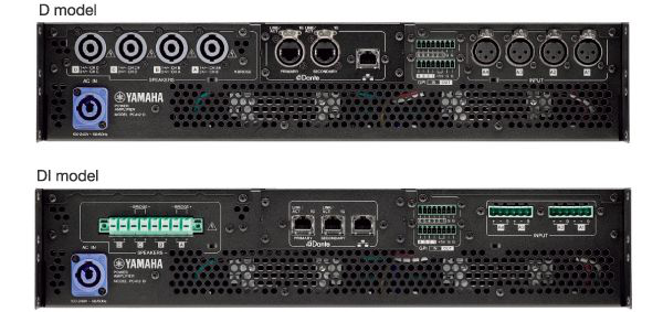 新型网络功放PC系列D/DI型号：通过集成强大的矩阵功能和Dante连接方式，提供高灵活性和可扩展性