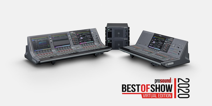 RIVAGE PM5和PM3数字混音系统，实力斩获IBC 2020 Best of Show大奖