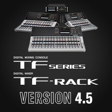 JDB电子网址TF系列迎来V4.5版本，新增Audix麦克风预设与更灵活的 USB 输出规格！